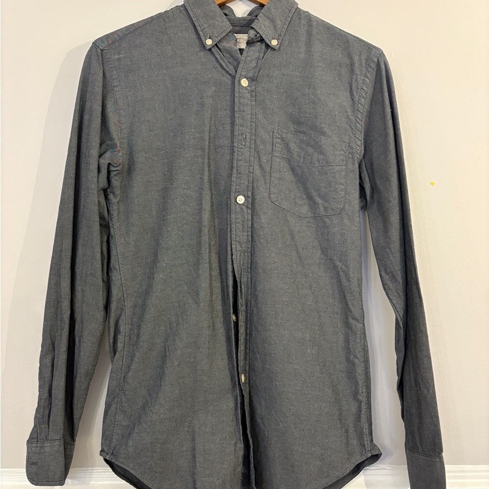 J. Crew Charcoal Button-Down Shirt